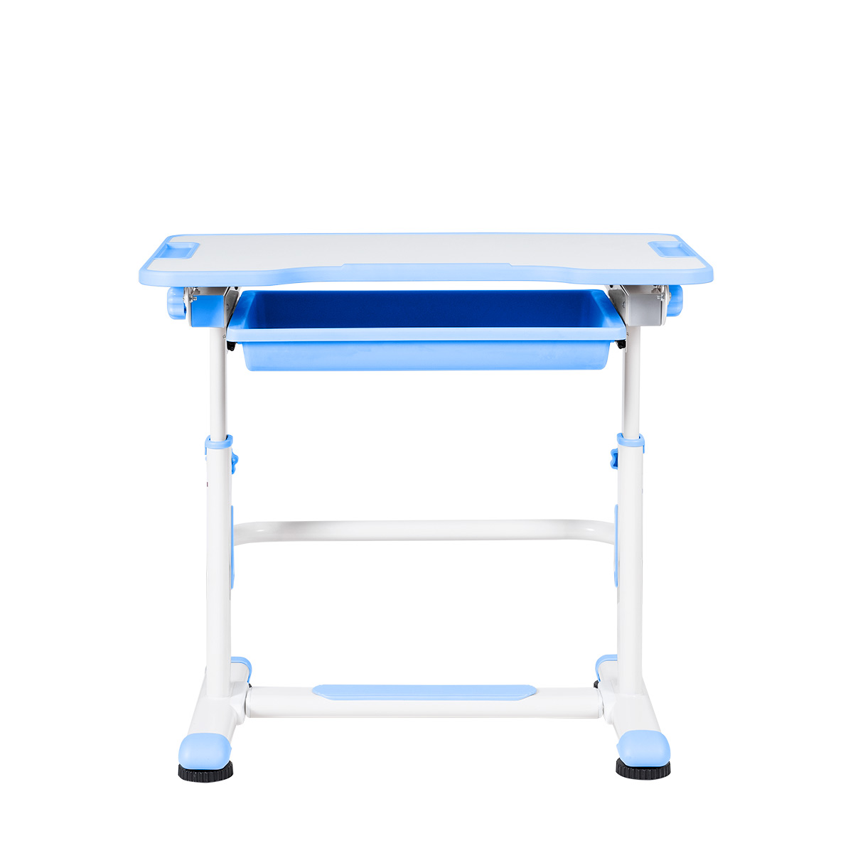 Комплект Anatomica Punto парта + стул + выдвижной ящик белый/голубой Комплект Anatomica Punto парта + стул + выдвижной ящик белый/голубой