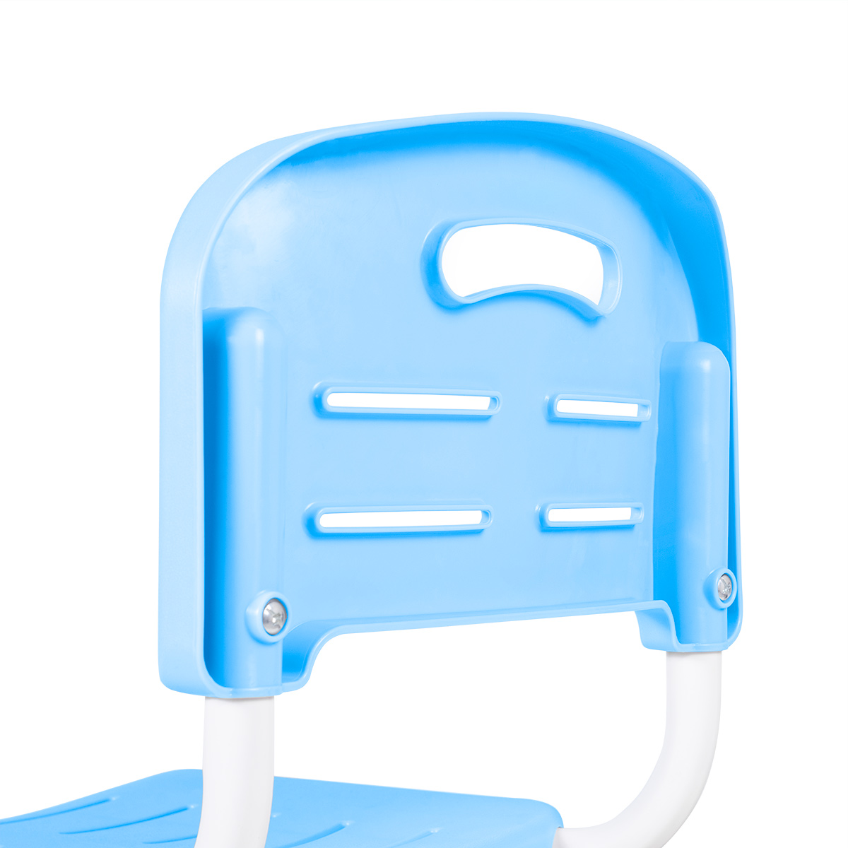 Комплект Anatomica Punto Lite парта + стул белый/голубой Комплект Anatomica Punto Lite парта + стул белый/голубой