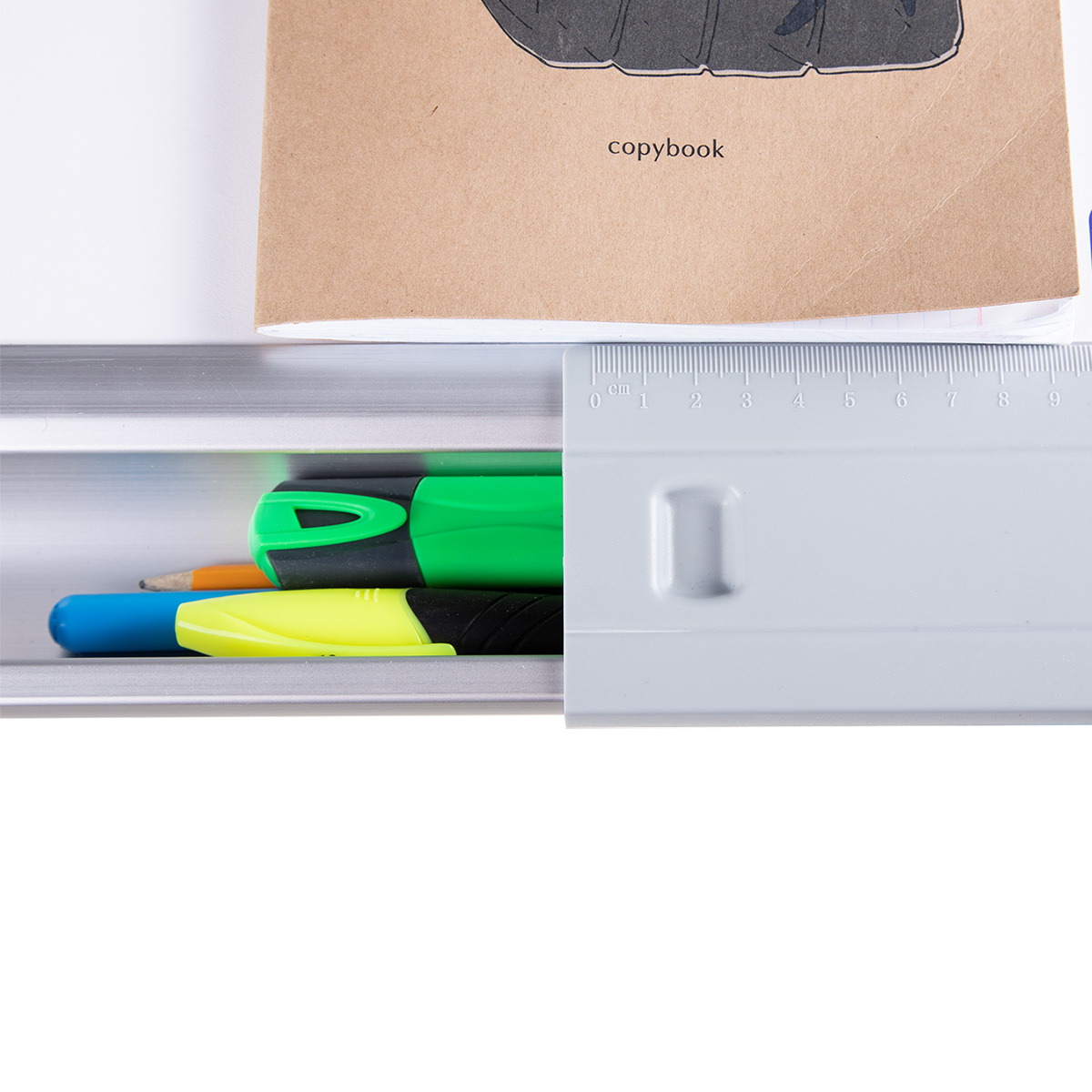 Kinderzen Variatica Plus парта + стеллаж + подставка для книг белый