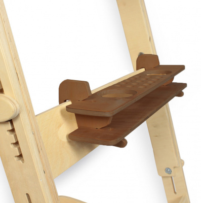 Съёмная нижняя полка Ergolife Duo светлый орех