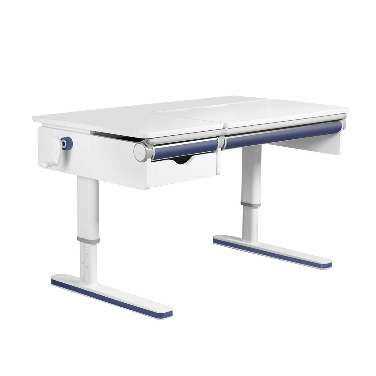 Детский стол Kinderzen Wunderkind Lite Multicolor белый серый/голубой/розовый