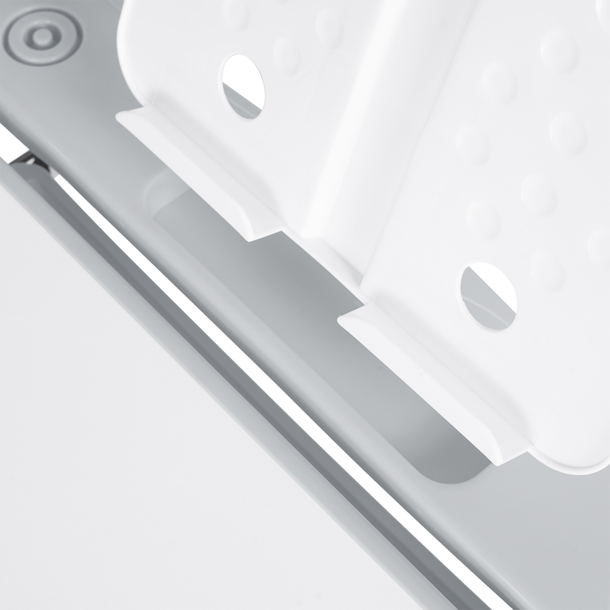 Комплект Anatomica Vitera парта + стул + выдвижной ящик + подставка белый/серый Комплект Anatomica Vitera парта + стул + выдвижной ящик + подставка белый/серый