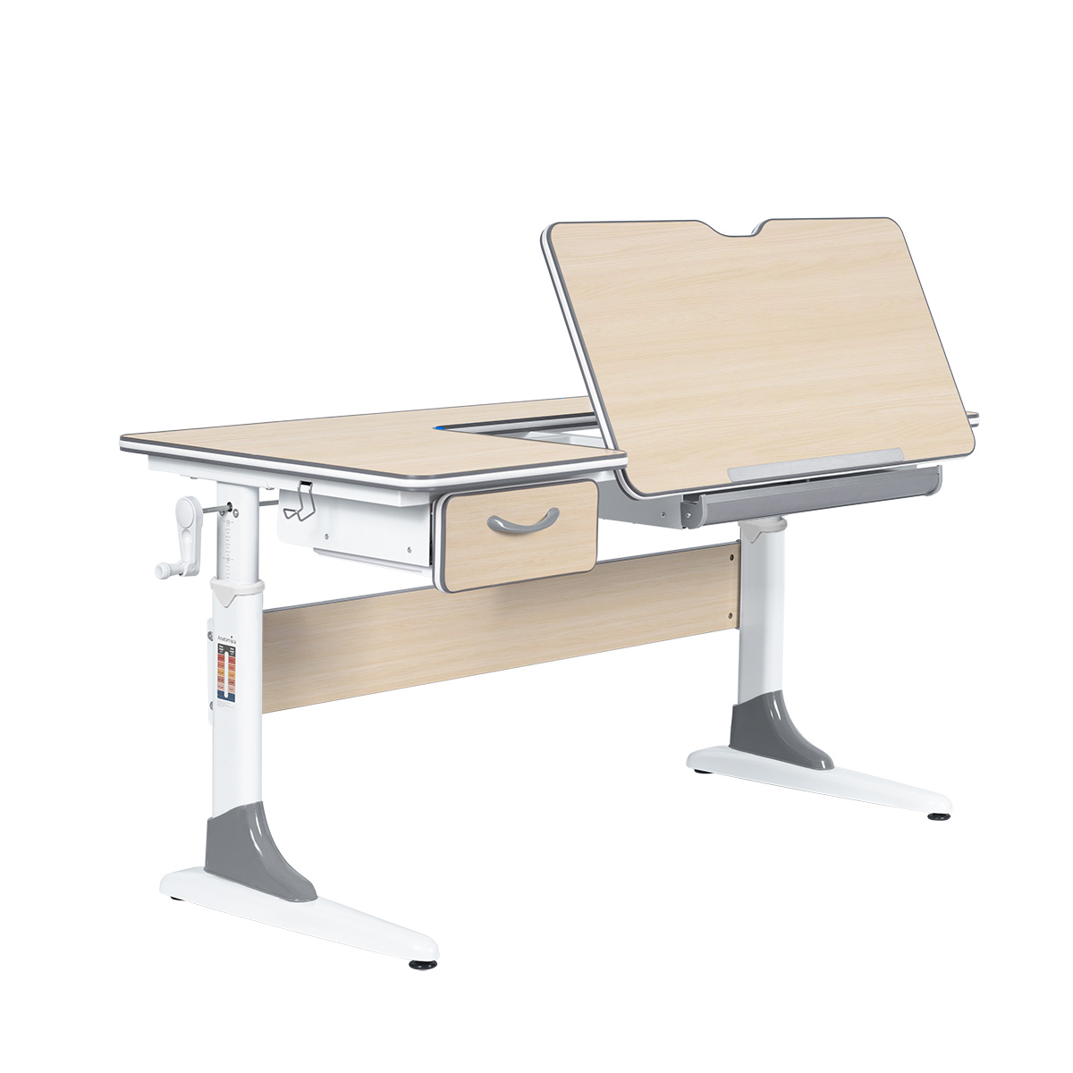 Парта Anatomica Study-120 клен/серый