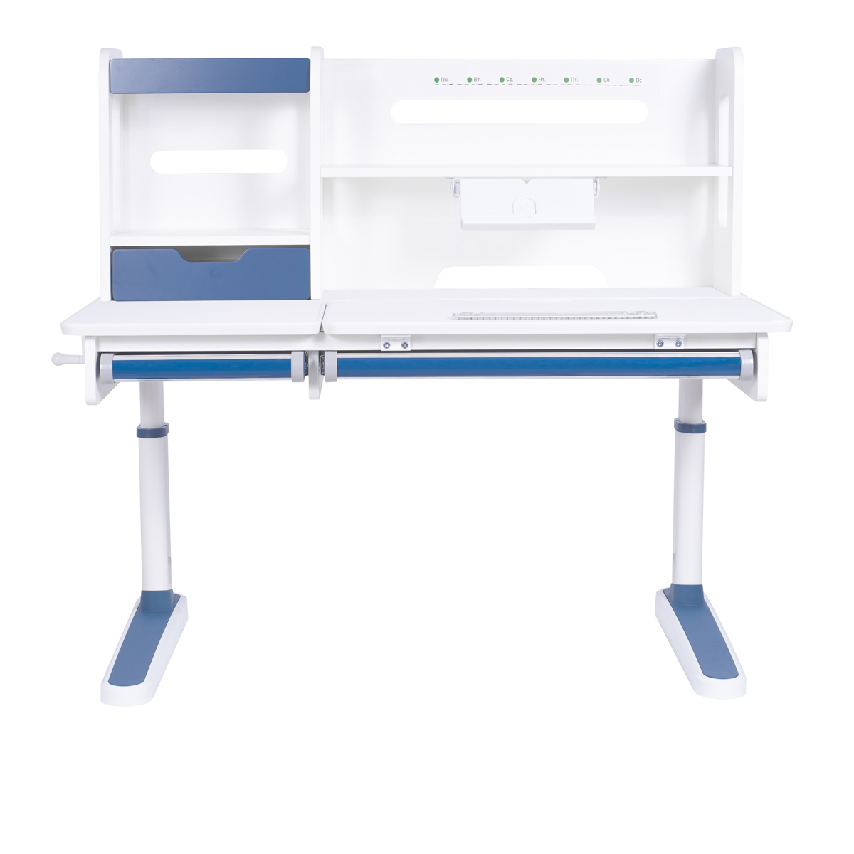 Детский стол Kinderzen Antinori Plus белый/голубой