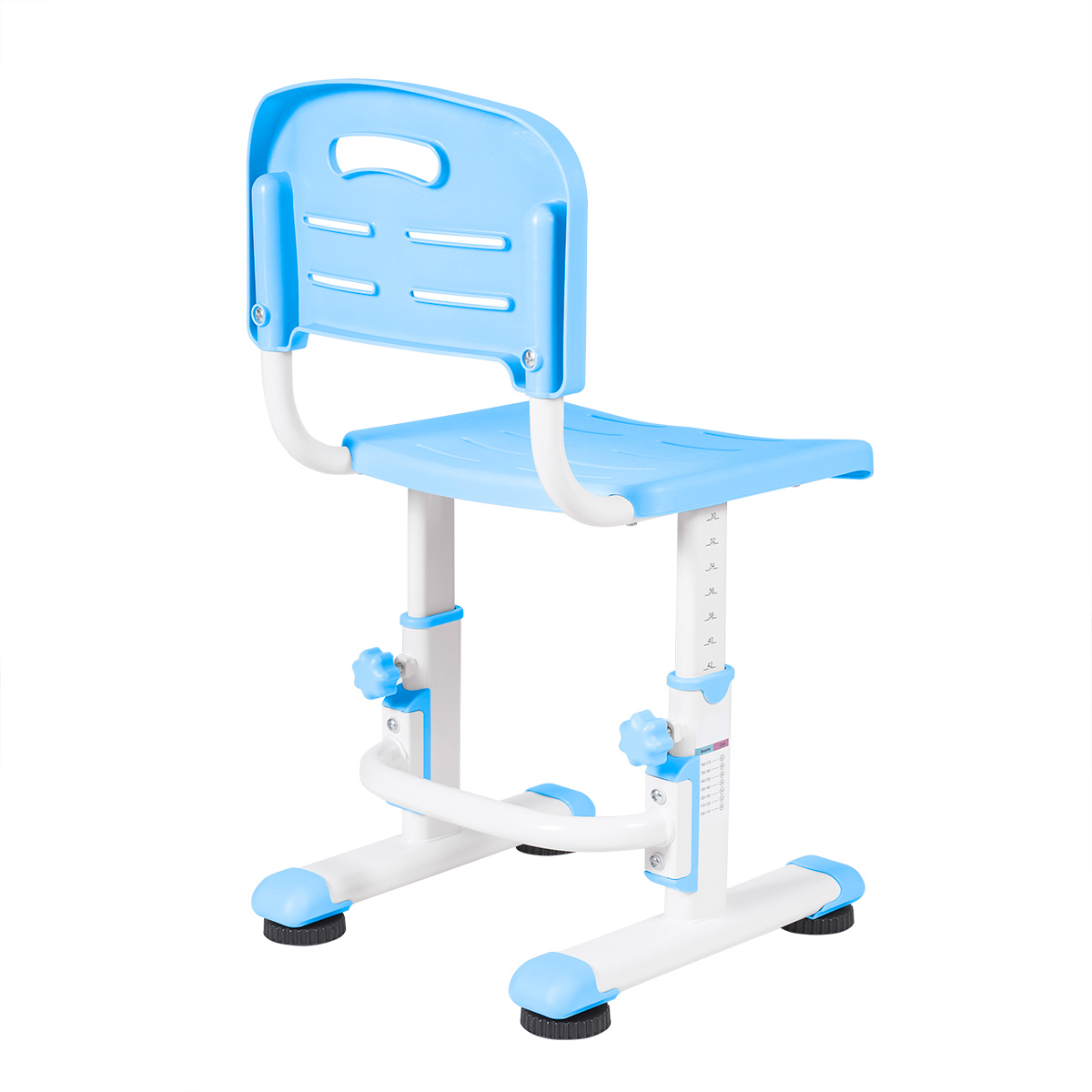 Комплект Anatomica Punto Lite парта + стул белый/голубой Комплект Anatomica Punto Lite парта + стул белый/голубой