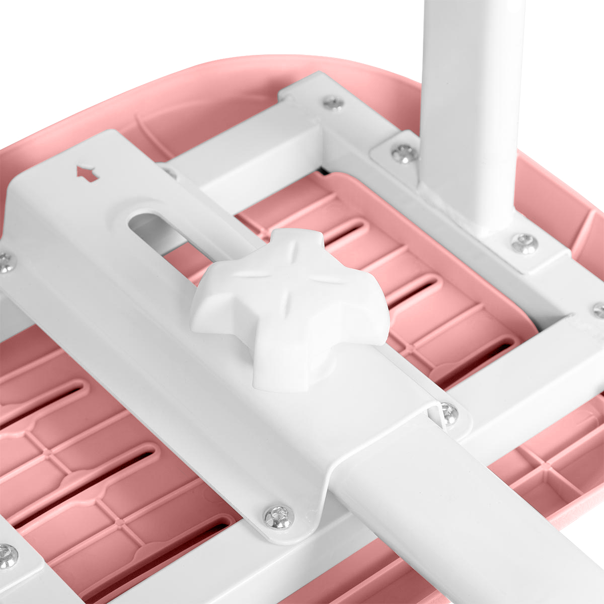 Комплект Anatomica Ara парта + стул + светильник + подставка для книг + выдвижной органайзер клен/розовый