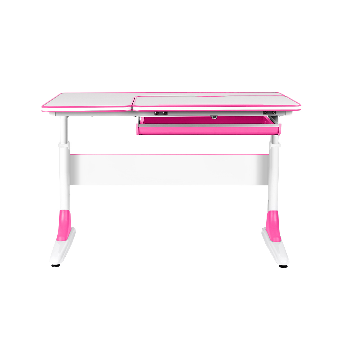 Растущая парта Anatomica Study-100 белый/розовый