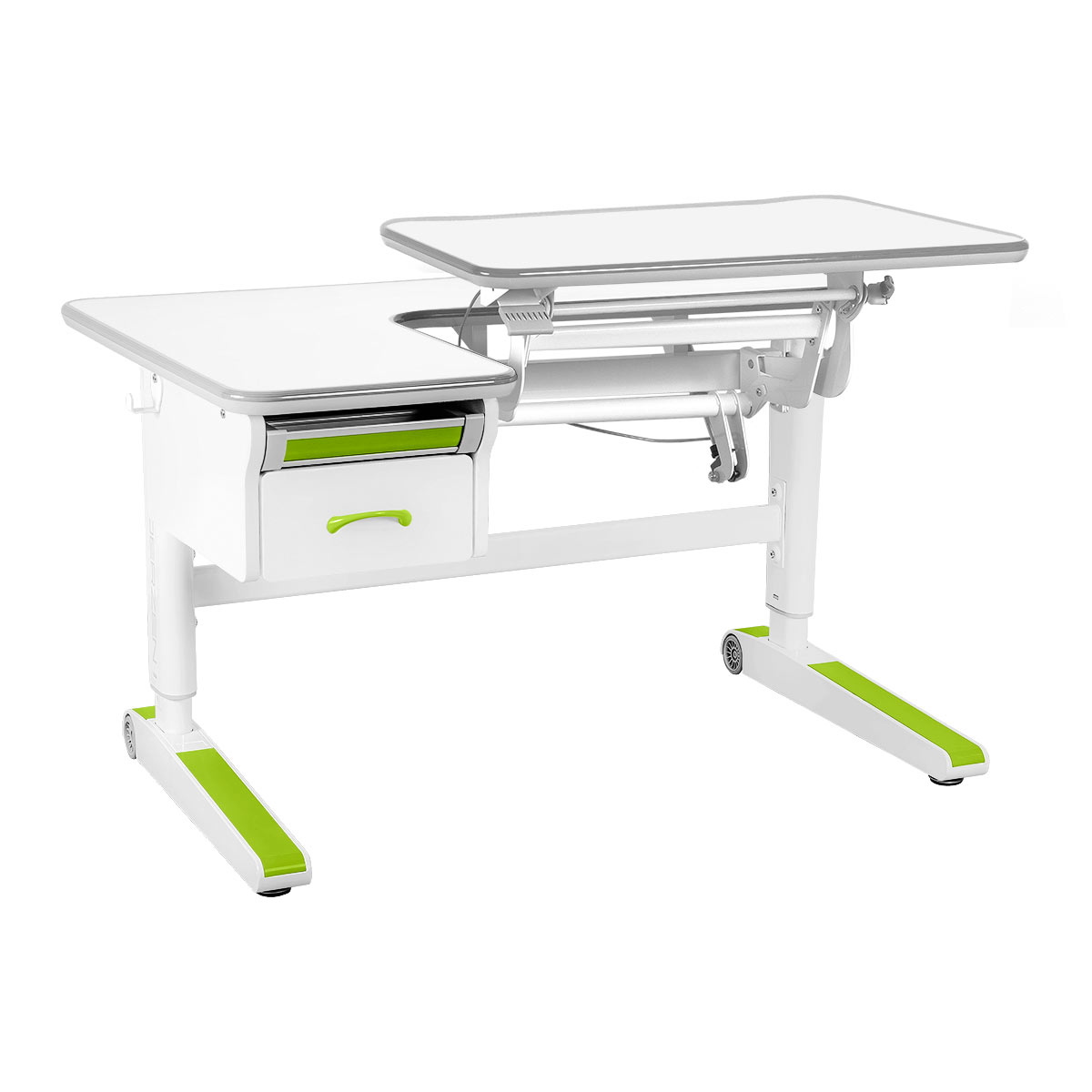 Парта Kinderzen Tronica Multicolor белый