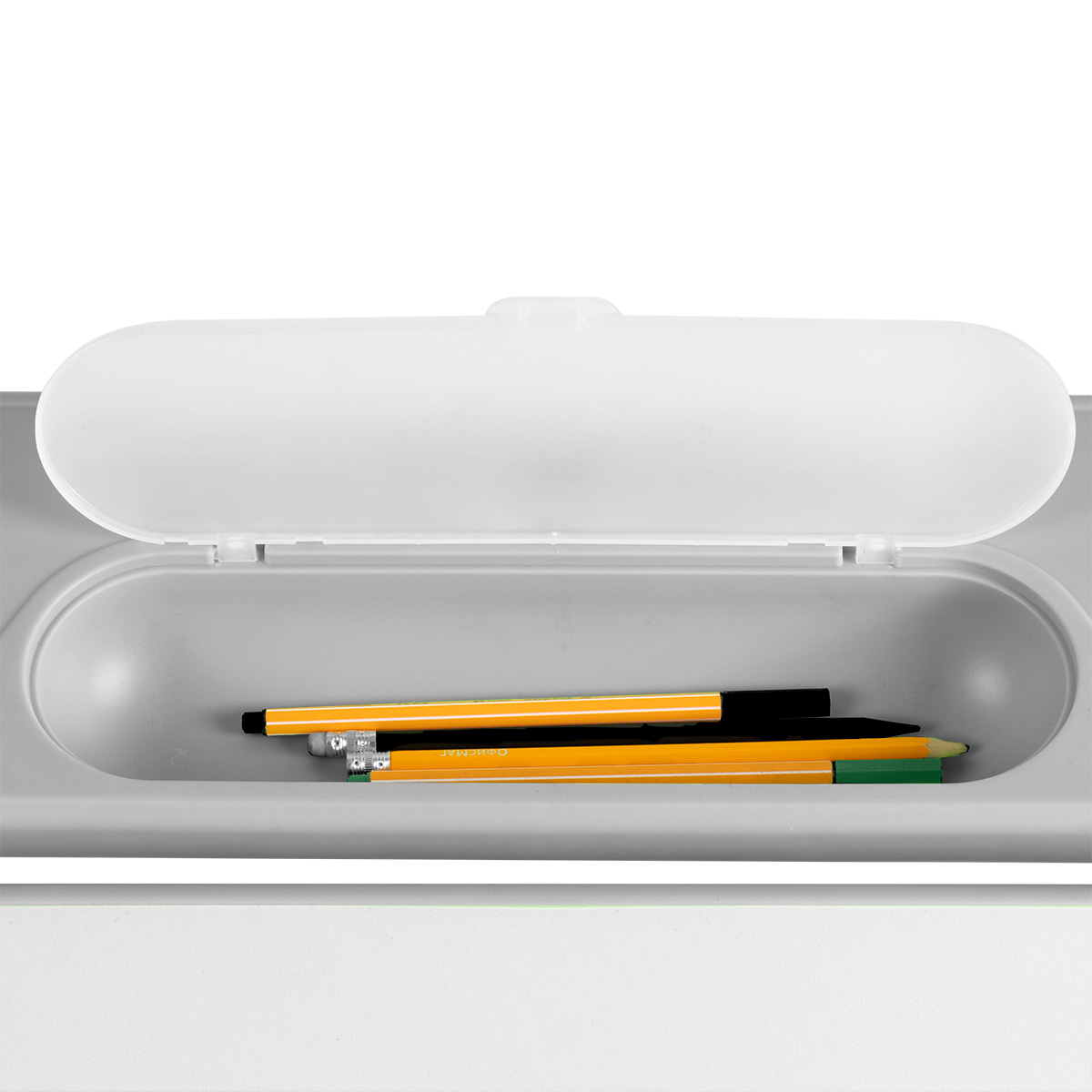 Комплект Anatomica Avgusta Comfort парта + стул + выдвижной ящик + подставка белый/серый