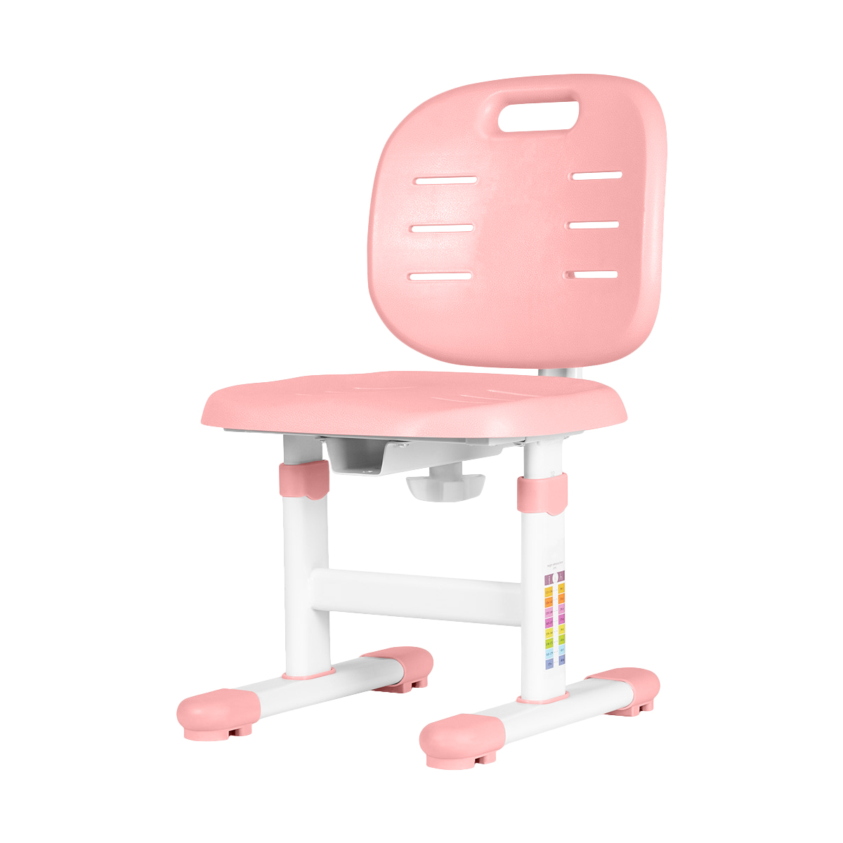 Комплект Anatomica Ara парта + стул + светильник + подставка для книг + выдвижной органайзер клен/розовый