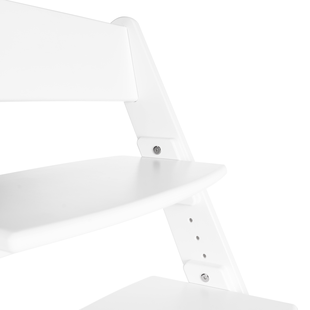 Детский регулируемый стул Anatomica Bambino белый