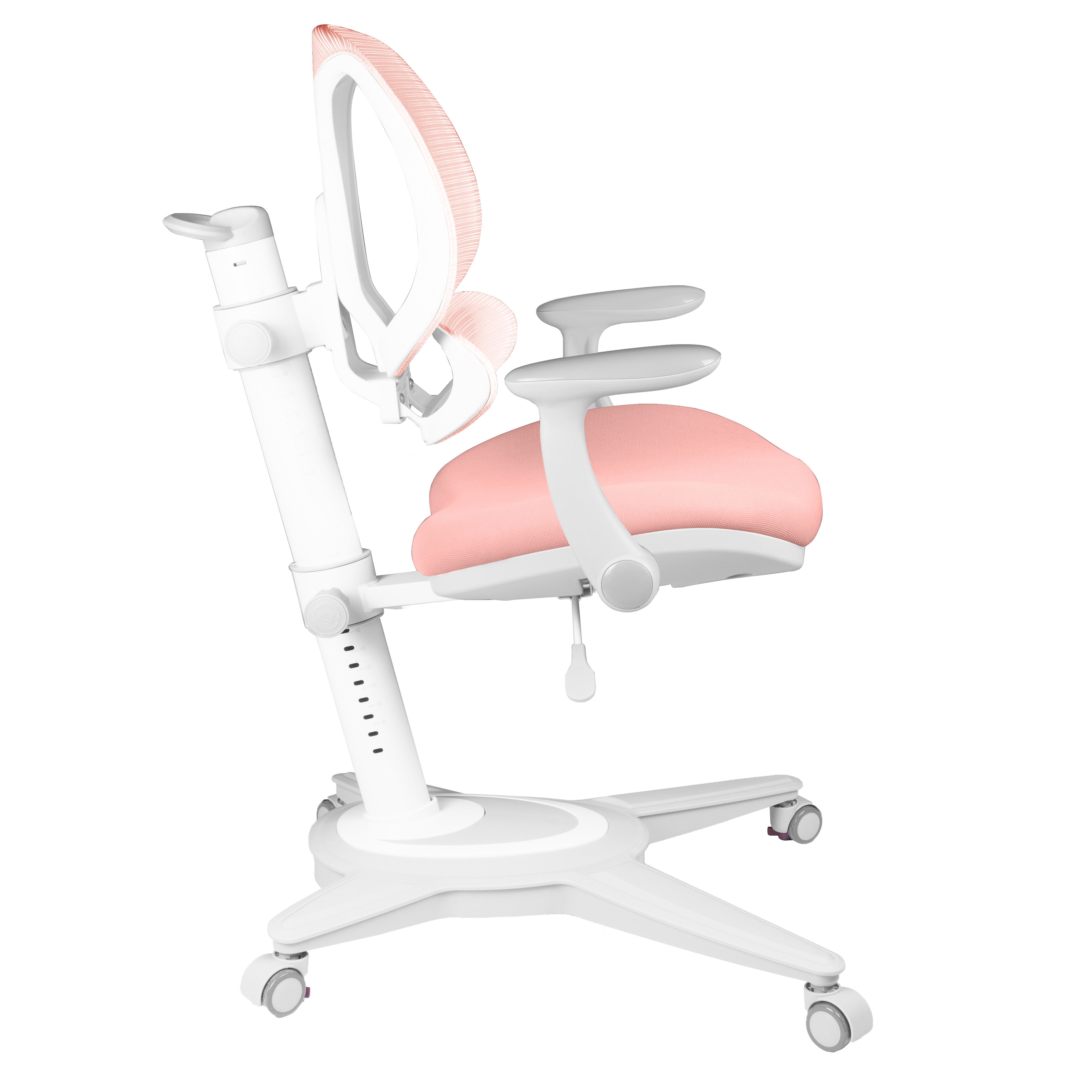 Детское кресло Anatomica Funken с подлокотниками розовый