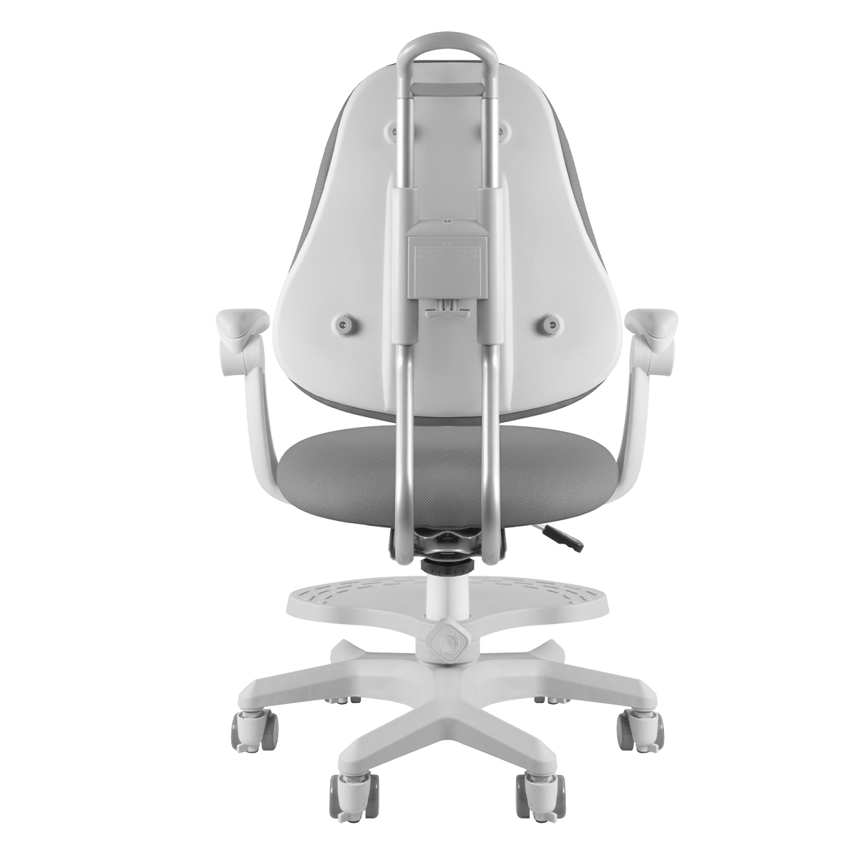 Детское кресло Anatomica Ribera NEW с подлокотниками серый