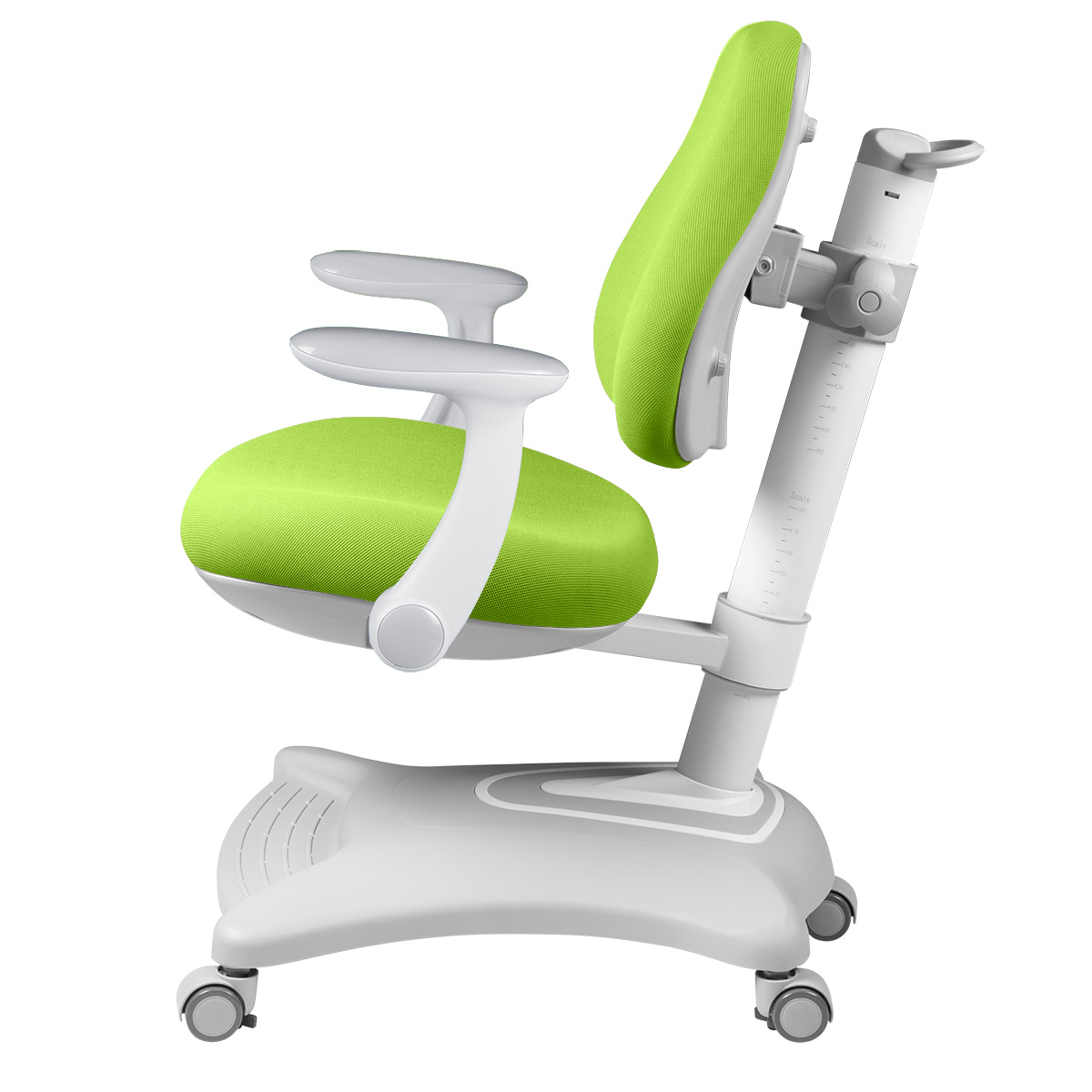 Детское кресло Anatomica Robin с подлокотниками зеленый