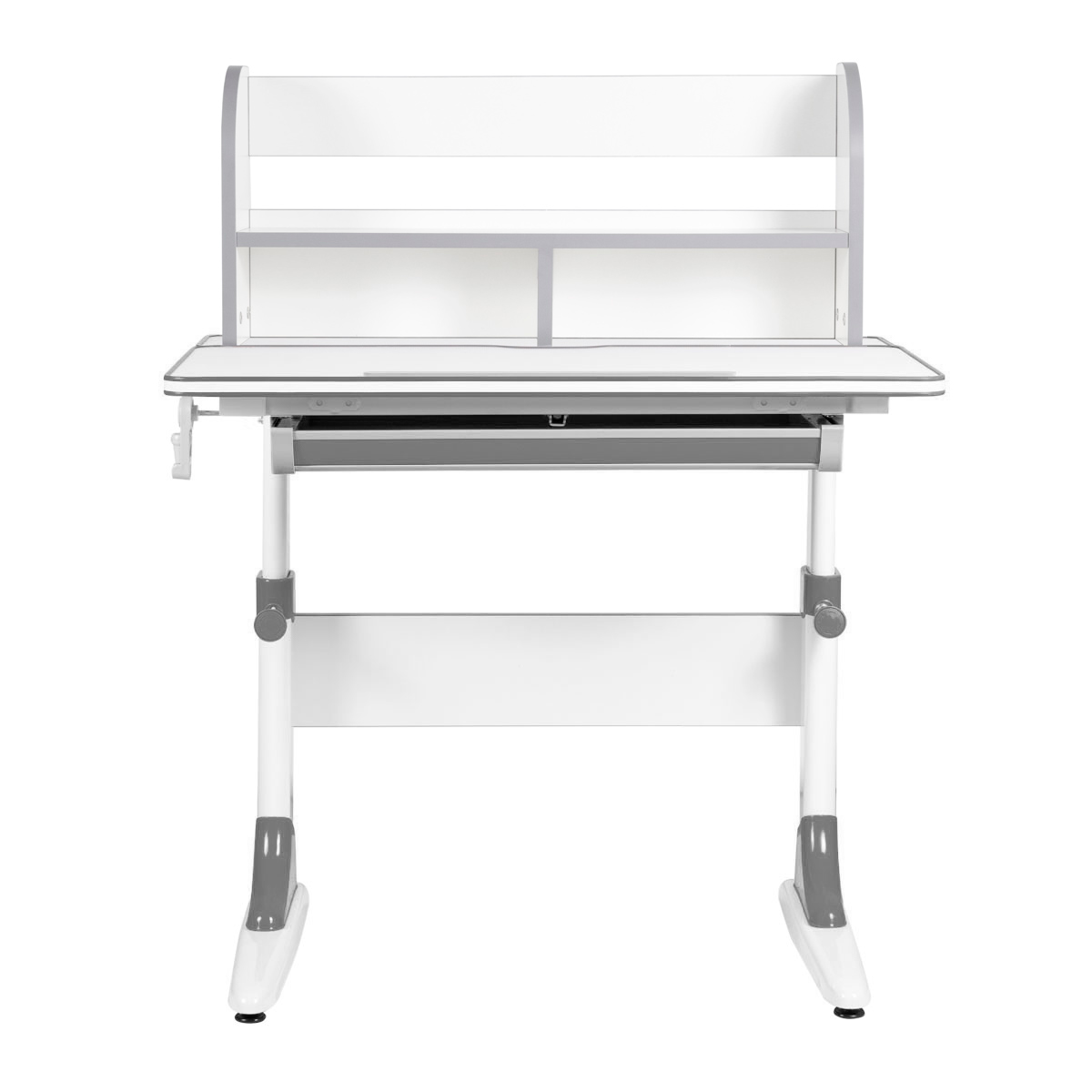 Растущая парта Anatomica Study-90 Lux белый/серый