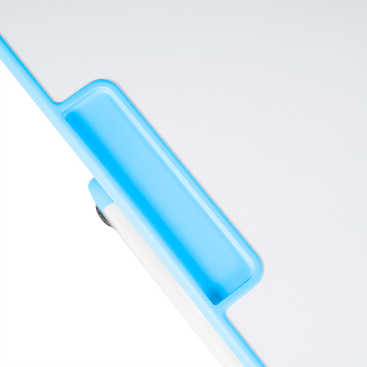 Комплект Anatomica Legare парта + стул + надстройка + выдвижной ящик белый/голубой Комплект Anatomica Legare парта + стул + надстройка + выдвижной ящик белый/голубой