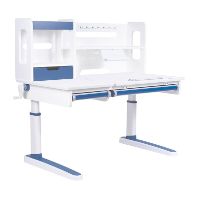 Детский стол Kinderzen Antinori Plus белый/голубой