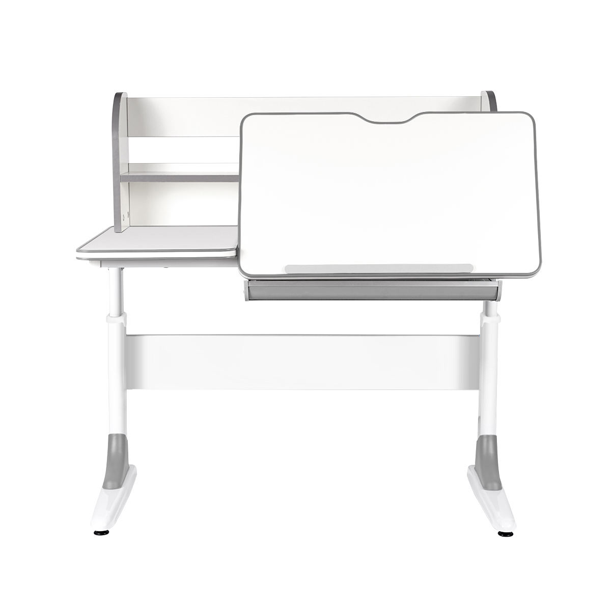 Растущая парта Anatomica Study-100 Lux белый/серый