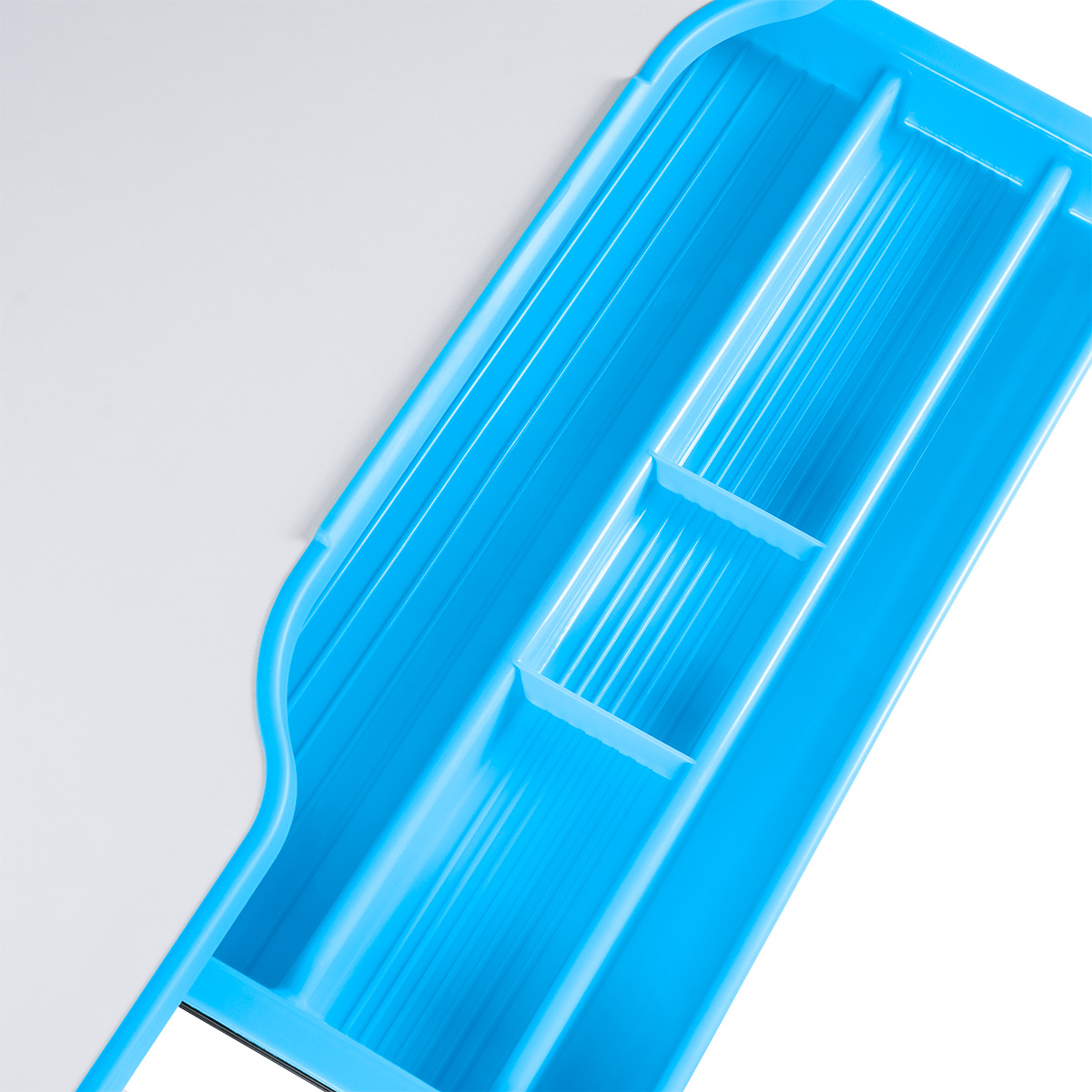 Комплект Anatomica Litra парта + стул + выдвижной ящик + подставка + светильник L4 белый/голубой с L4 Комплект Anatomica Litra парта + стул + выдвижной ящик + подставка + светильник L4 белый/голубой с L4