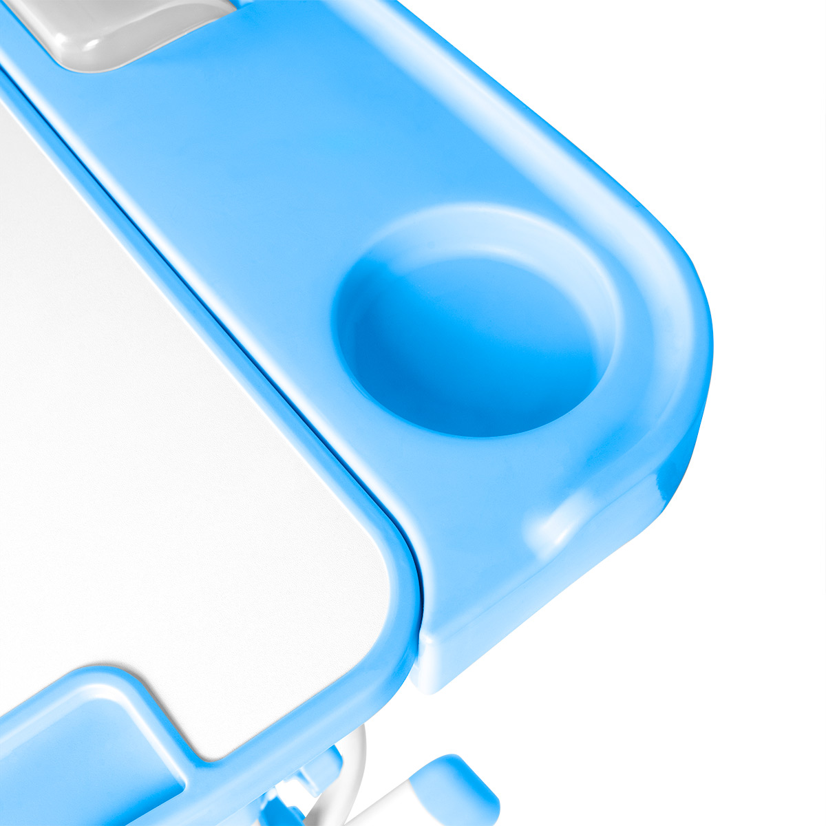 Комплект Anatomica Litra парта + стул + выдвижной ящик + подставка + светильник L4 белый/голубой с L4 Комплект Anatomica Litra парта + стул + выдвижной ящик + подставка + светильник L4 белый/голубой с L4