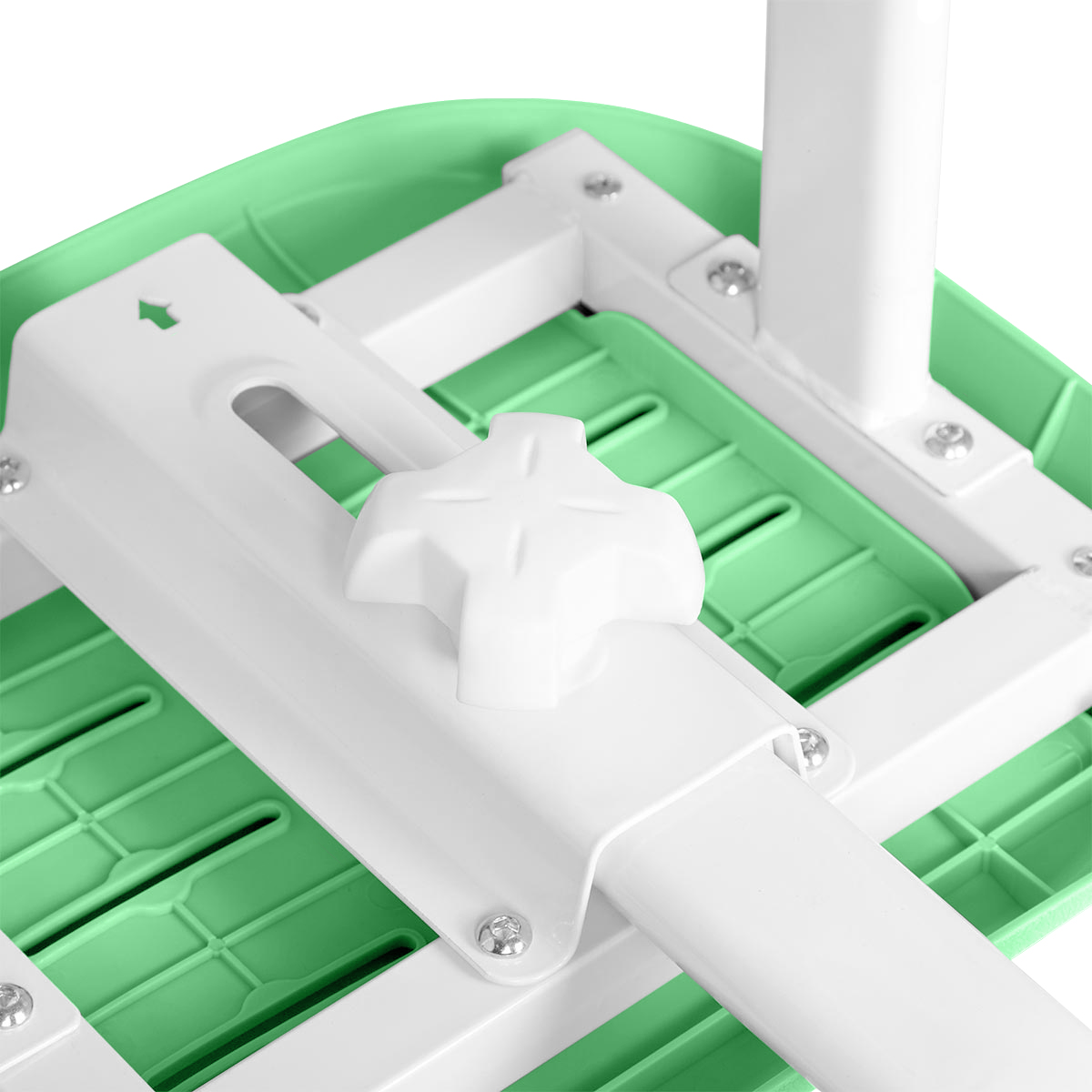 Комплект Anatomica Ara парта + стул + подставка для книг + выдвижной органайзер белый/зеленый Комплект Anatomica Ara парта + стул + подставка для книг + выдвижной органайзер белый/зеленый