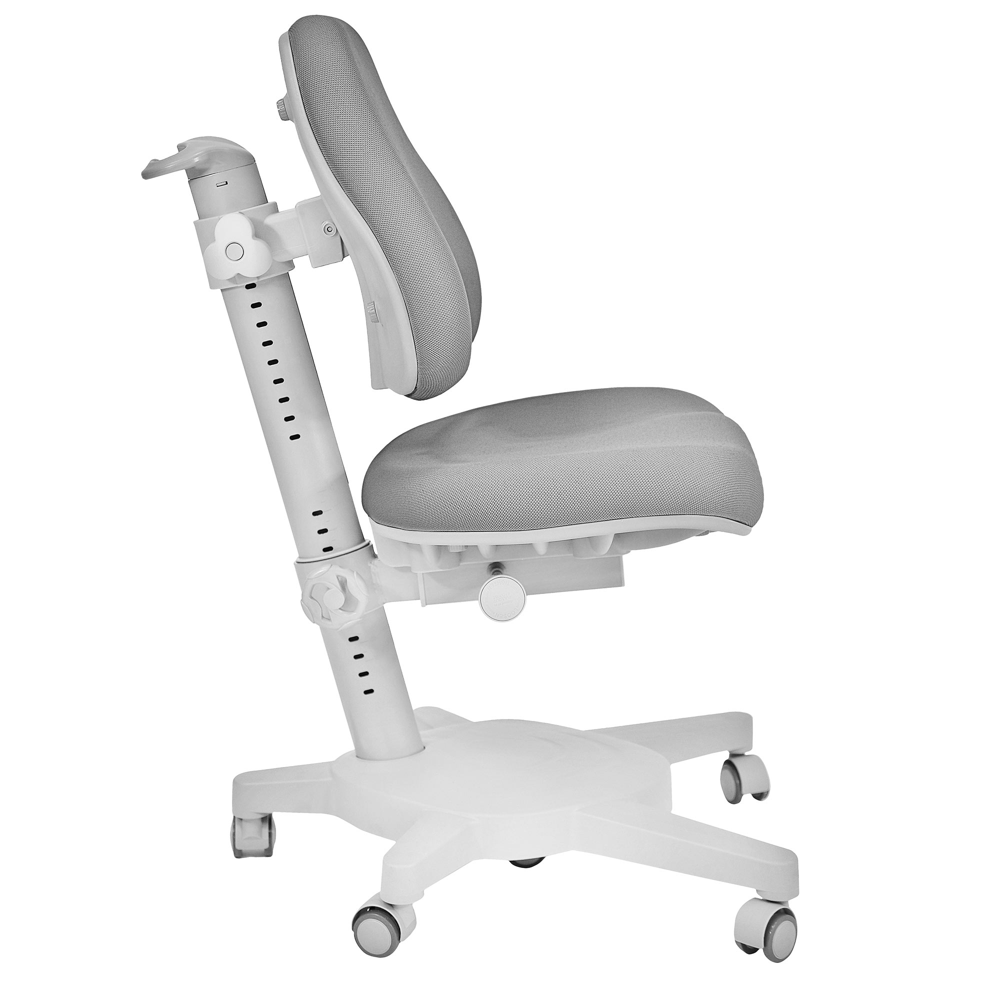 Комплект Anatomica Romana парта + кресло + надстройка + подставка для книг клен/серый с серым креслом Armata