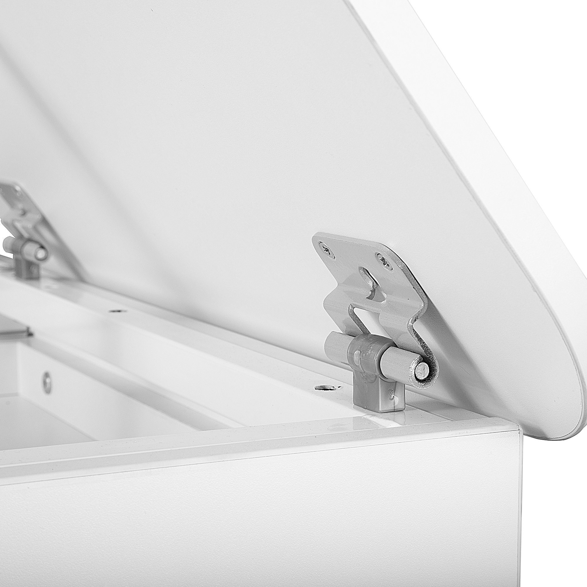 Комплект Anatomica Отличник с выкатной тумбой + накладка на стол + подставка для книг белый