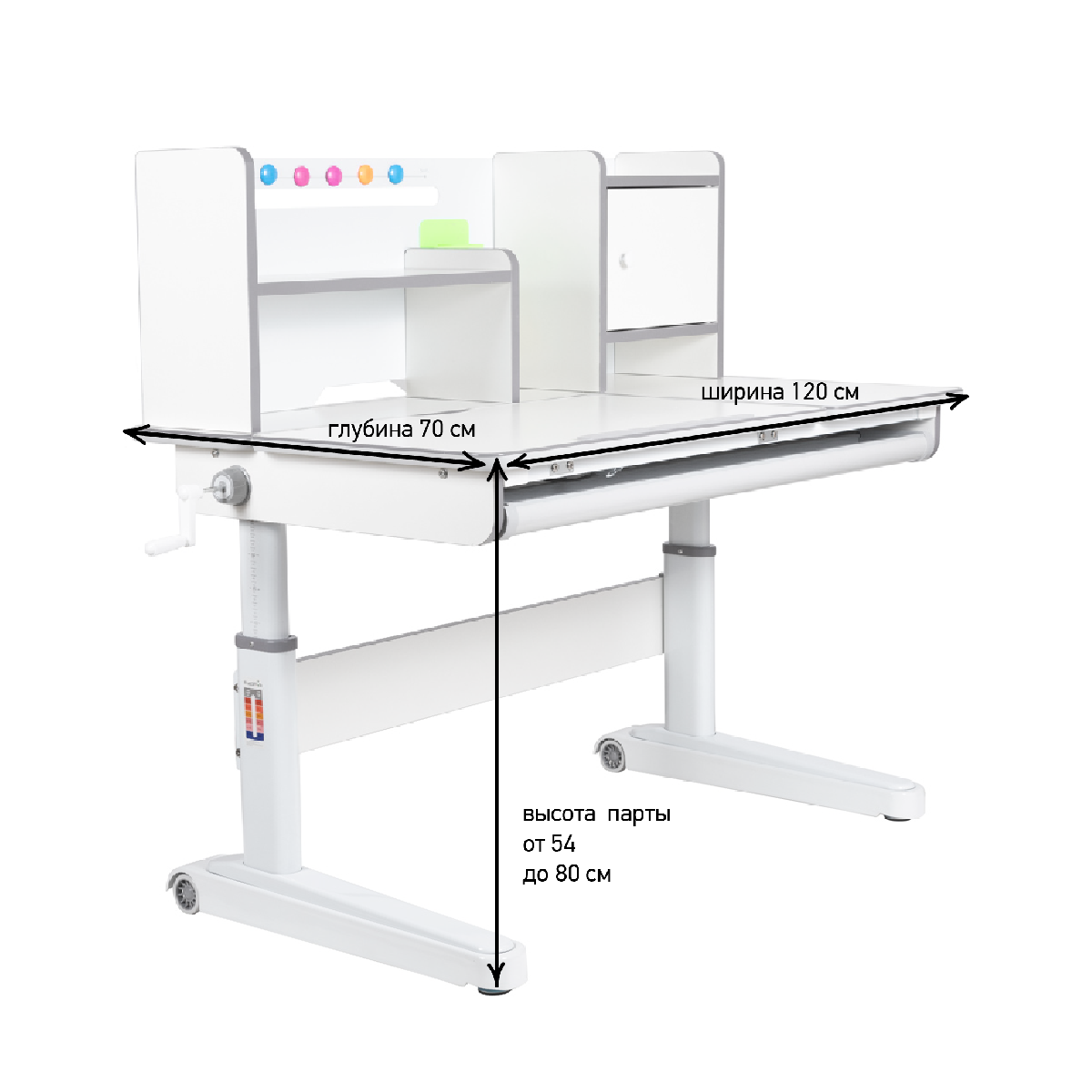 Растущая парта Anatomica Premium Granda Plus