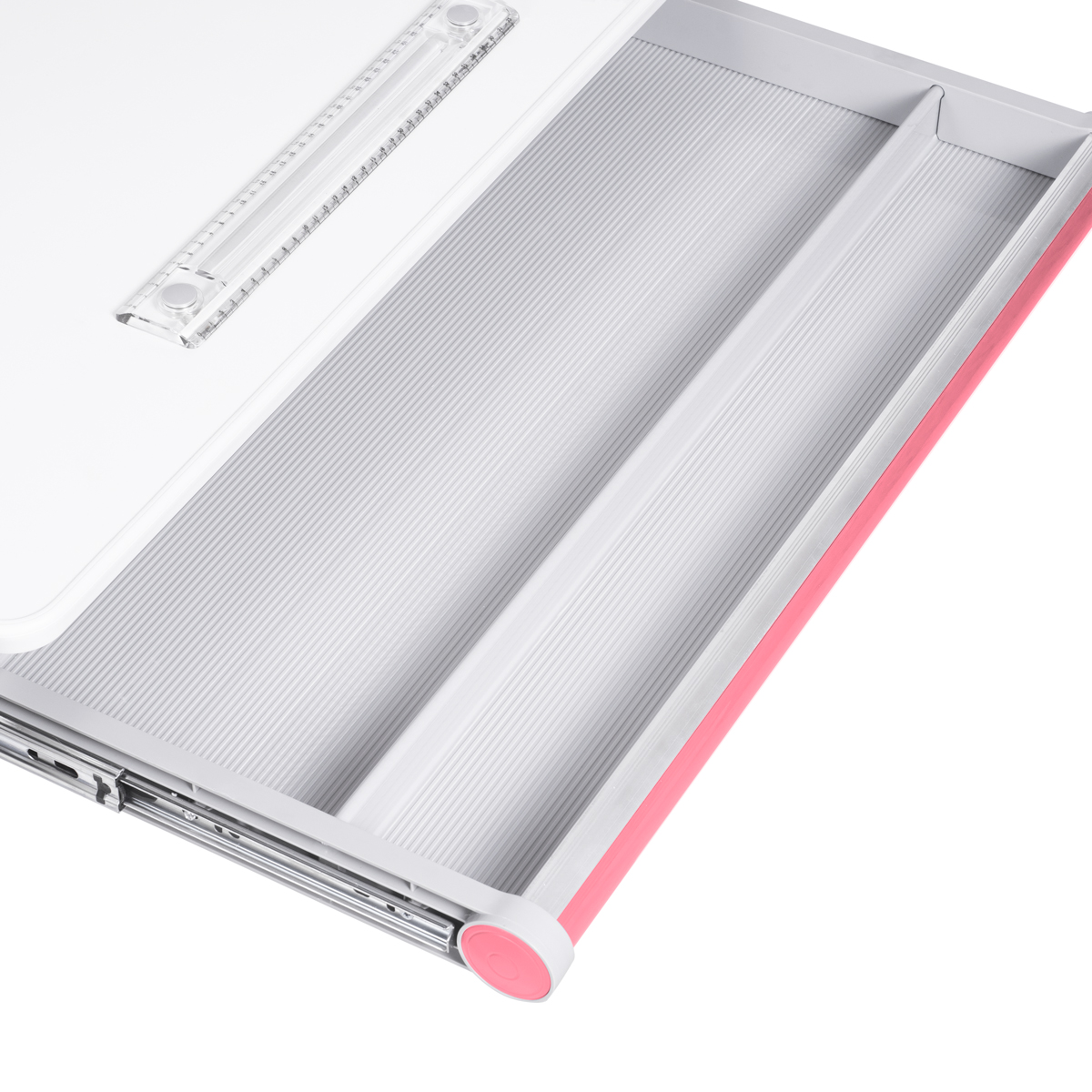 Комплект Kinderzen Antinori парта + кресло + подвесная тумба + органайзер + подставка для книг белый/голубой/голубой