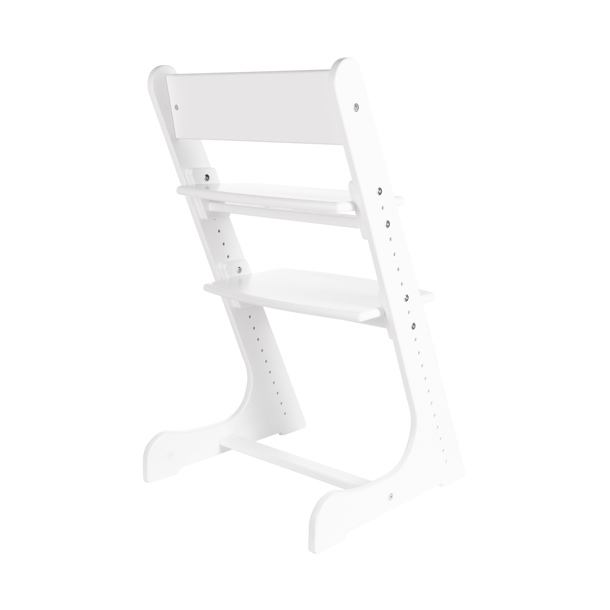 Детский регулируемый стул Anatomica Bambino белый