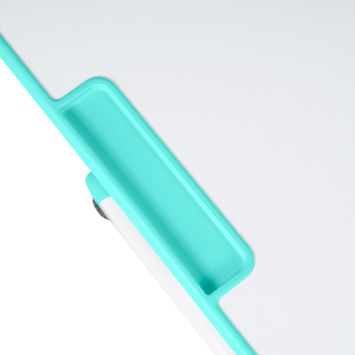 Комплект Anatomica Litra парта + стул + выдвижной ящик + подставка белый/зеленый Комплект Anatomica Litra парта + стул + выдвижной ящик + подставка белый/зеленый