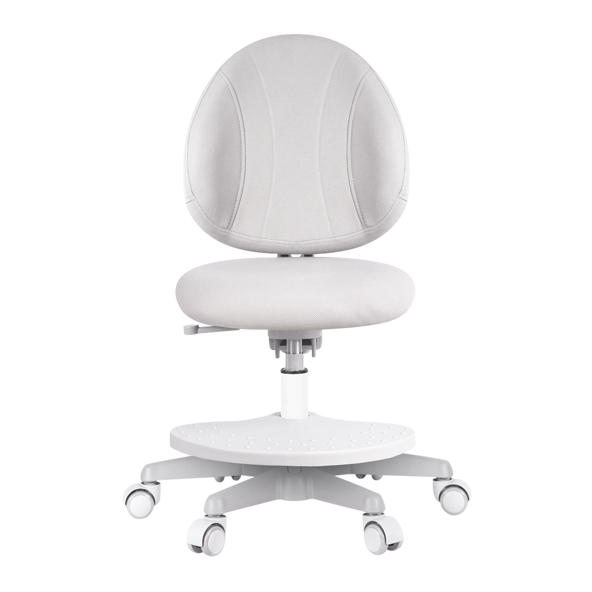 Детское кресло Anatomica Arriva с подставкой для ног серый