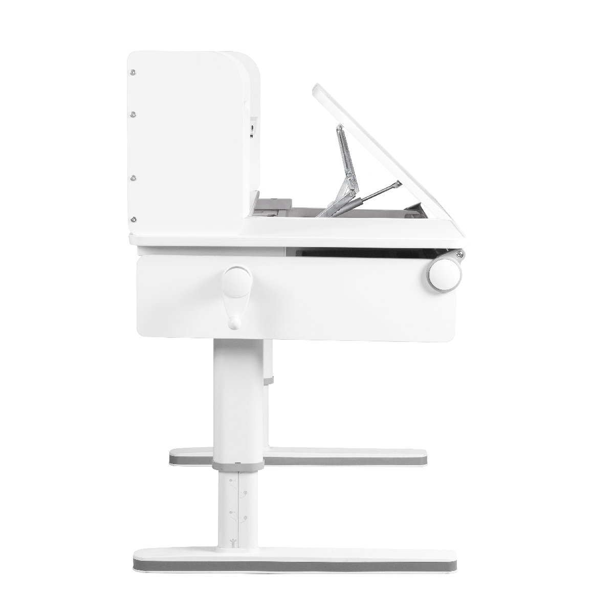 Детский стол Kinderzen Wunderkind Multicolor белый серый/голубой/розовый