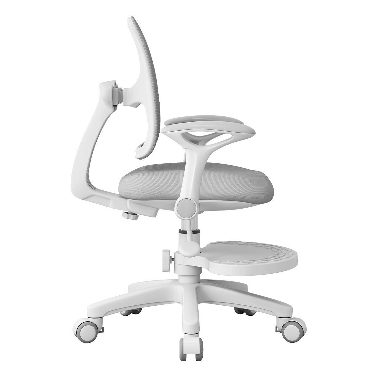 Детское кресло Anatomica Primera с подлокотниками серый