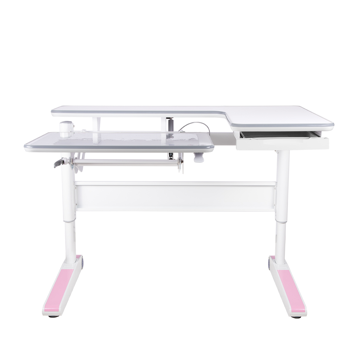 Парта Kinderzen Ergomatica Multicolor белый