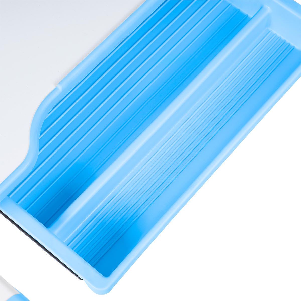 Комплект Anatomica Punto парта + стул + выдвижной ящик белый/голубой Комплект Anatomica Punto парта + стул + выдвижной ящик белый/голубой