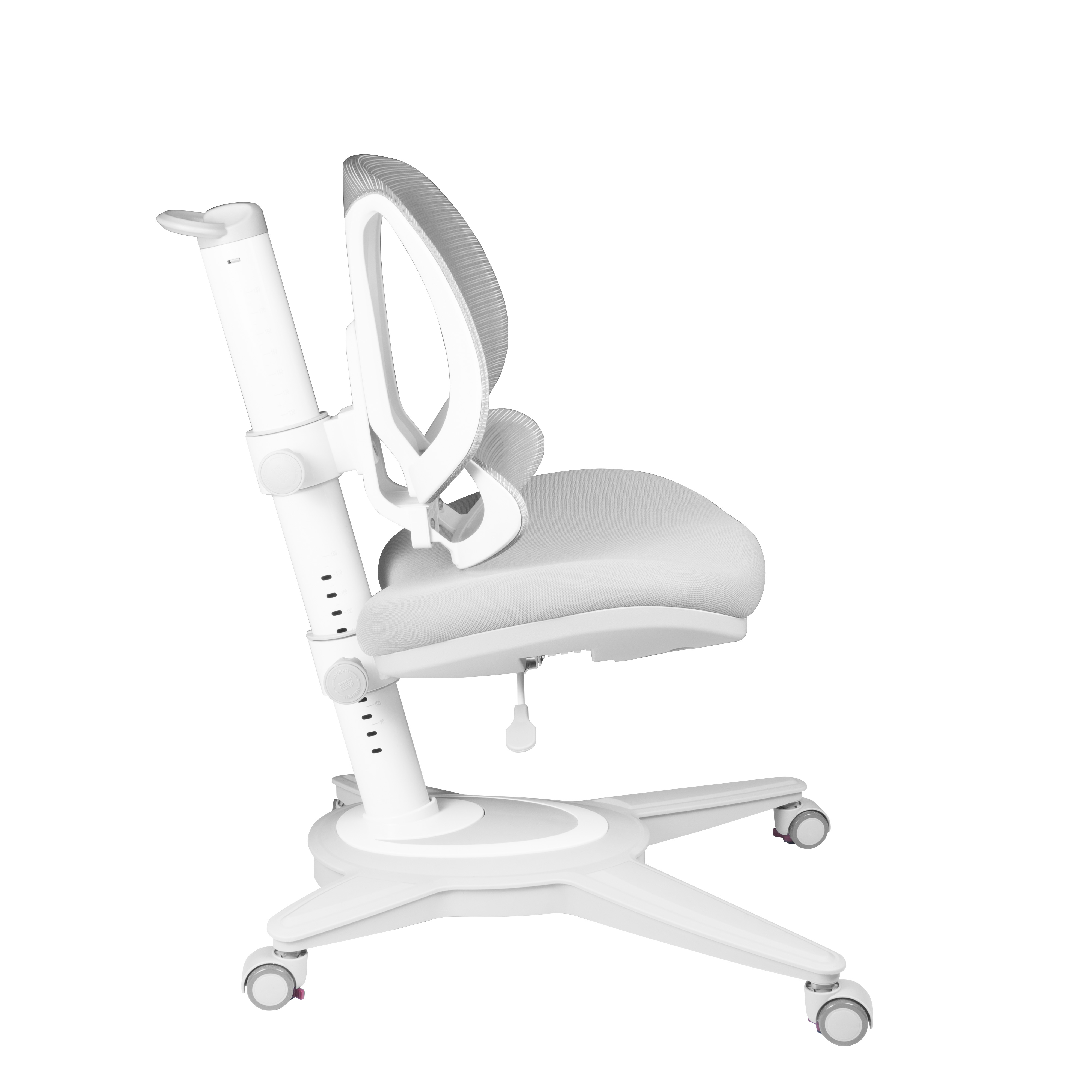 Комплект Anatomica Study-120 Lux парта + кресло + надстройка + органайзер + ящик клен/серый с серым креслом Funken