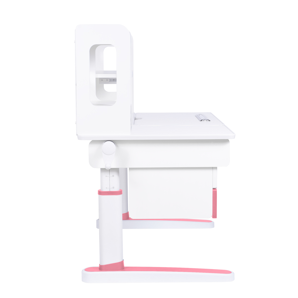 Детский стол Kinderzen Antinori Pro белый/розовый