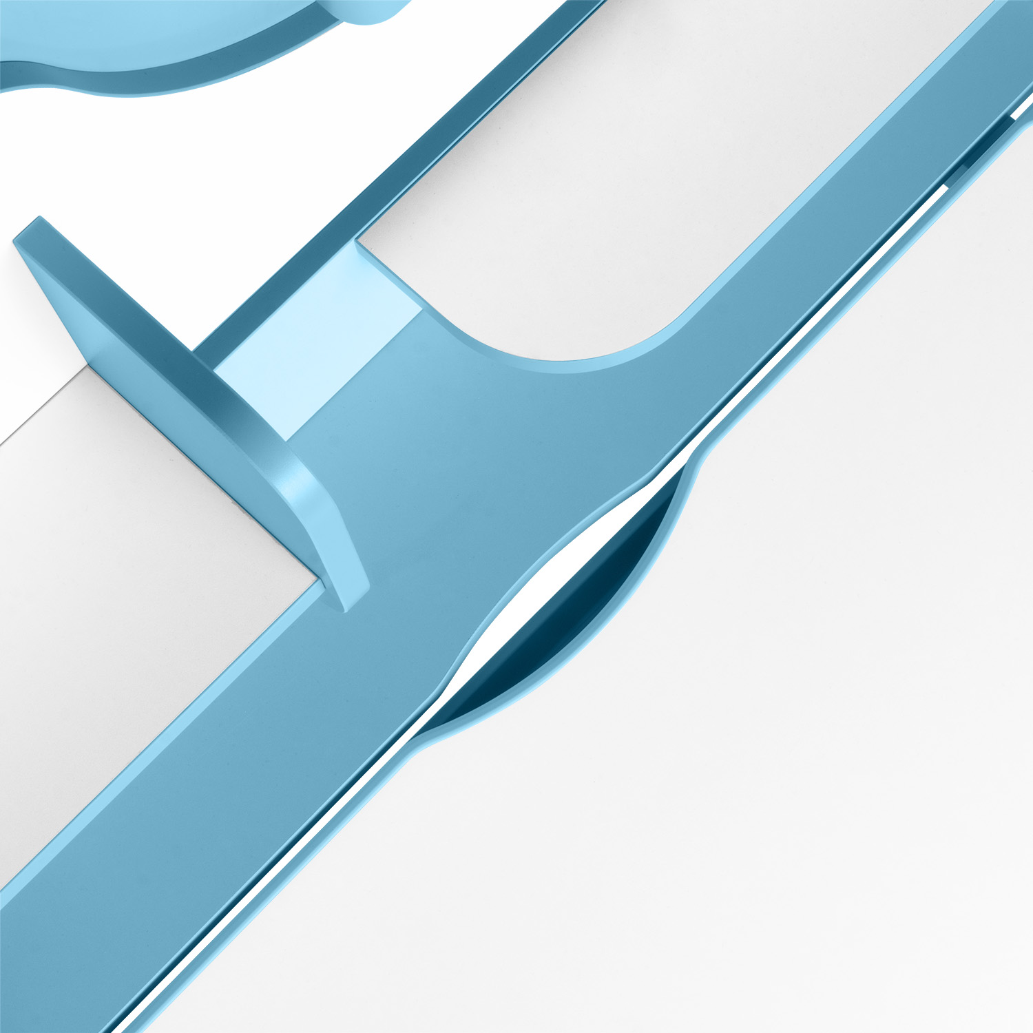 Комплект Anatomica Amadeo парта + стул + надстройка + выдвижной ящик голубой