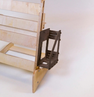 Органайзер для книг Ergolife Duo темный орех