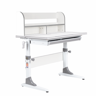Растущая парта Anatomica Study-90 Lux белый/серый