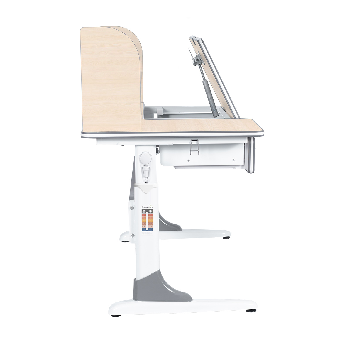 Парта Anatomica Study-120 Lux клен/серый