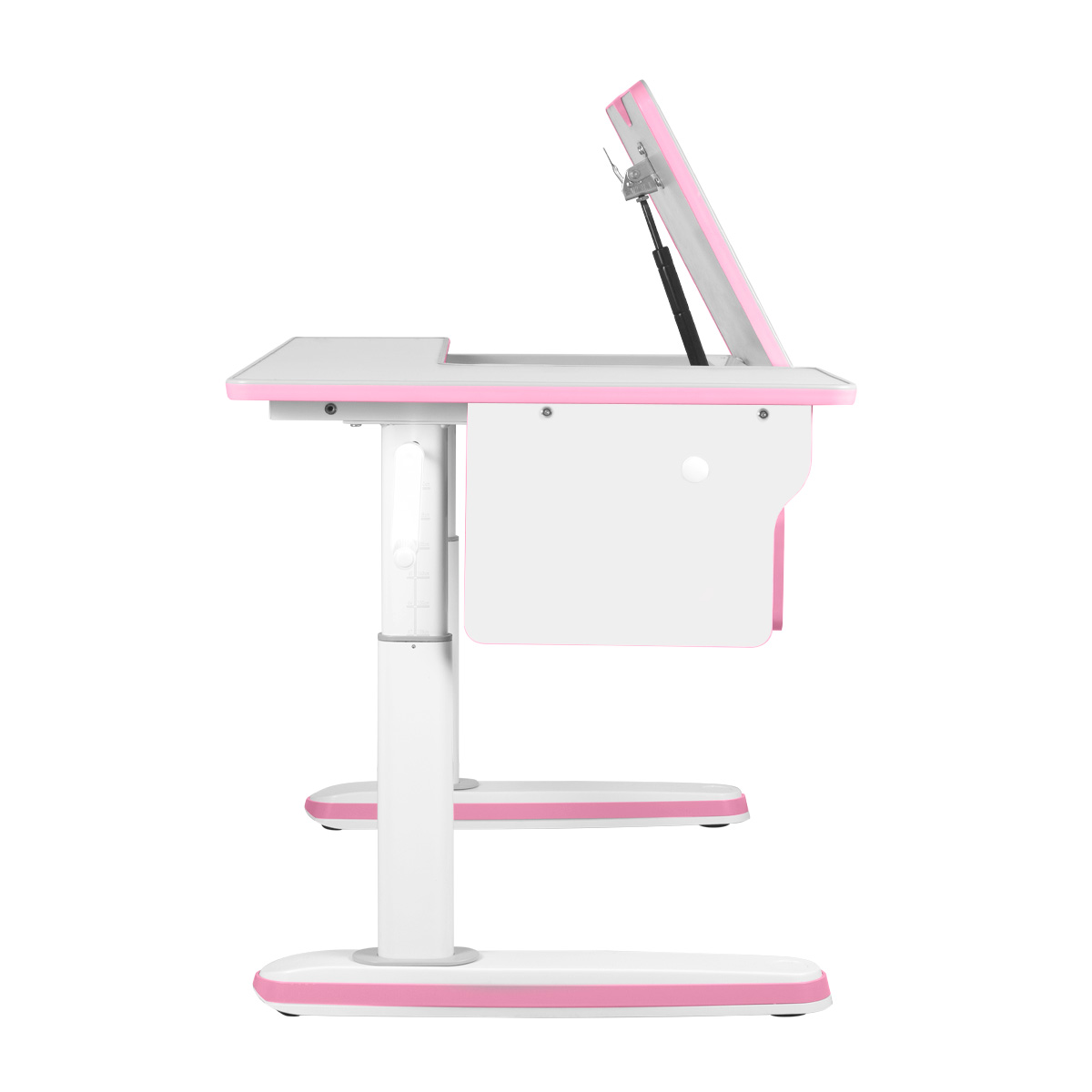 Детский стол Kinderzen Dali белый/розовый