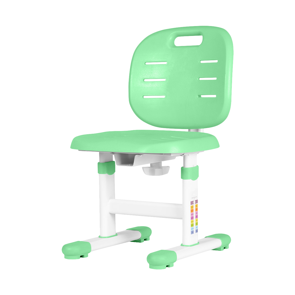 Комплект Anatomica Ara парта + стул + подставка для книг + выдвижной органайзер белый/зеленый Комплект Anatomica Ara парта + стул + подставка для книг + выдвижной органайзер белый/зеленый