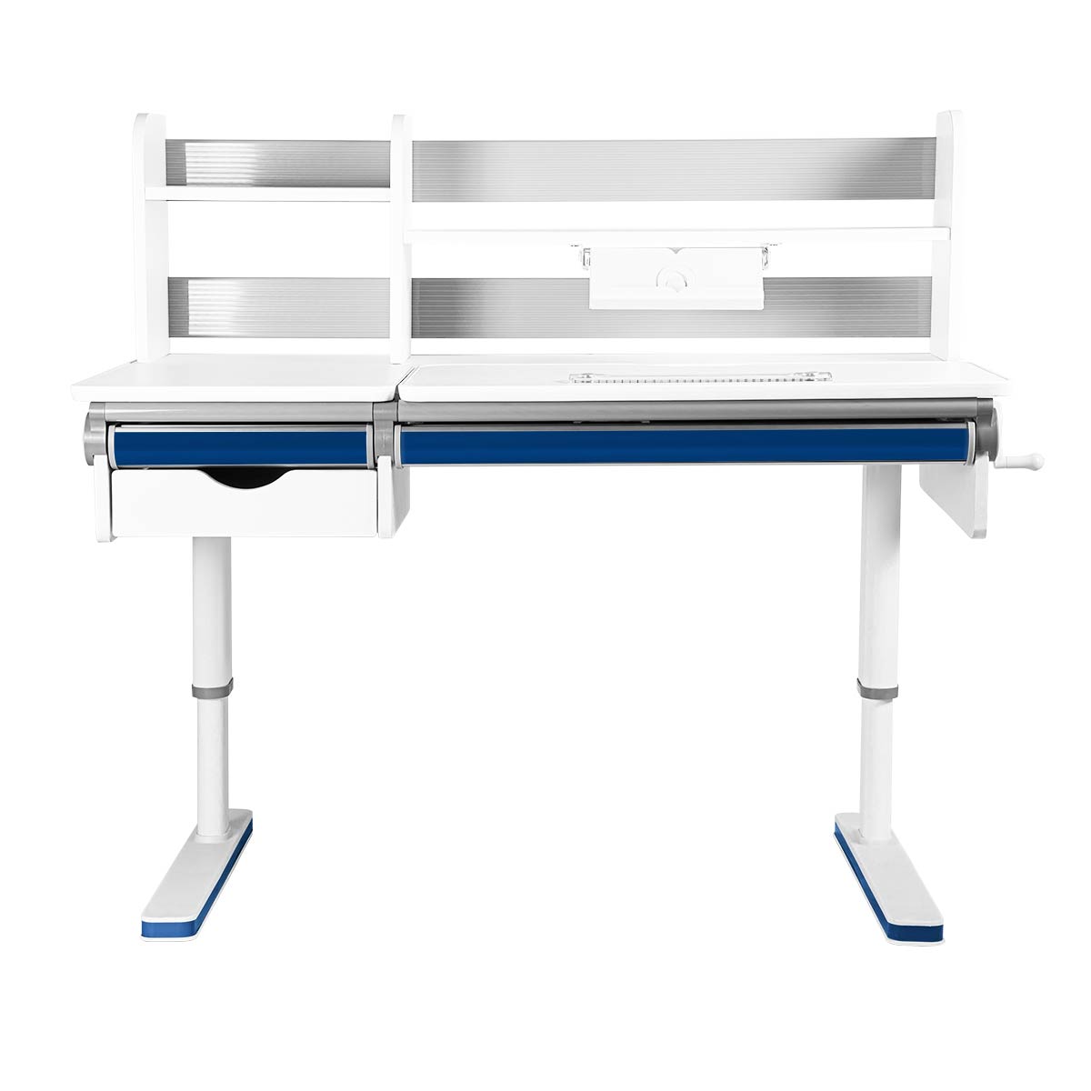 Комплект Kinderzen Wunderkind Multicolor парта + кресло + надстройка + ящик + органайзер + подставка для книг