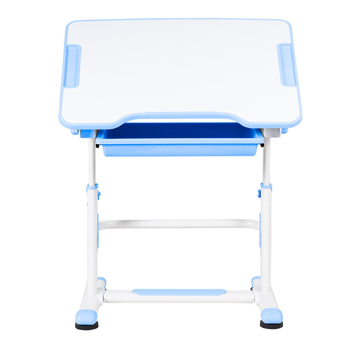 Комплект Anatomica Punto парта + стул + выдвижной ящик белый/голубой Комплект Anatomica Punto парта + стул + выдвижной ящик белый/голубой