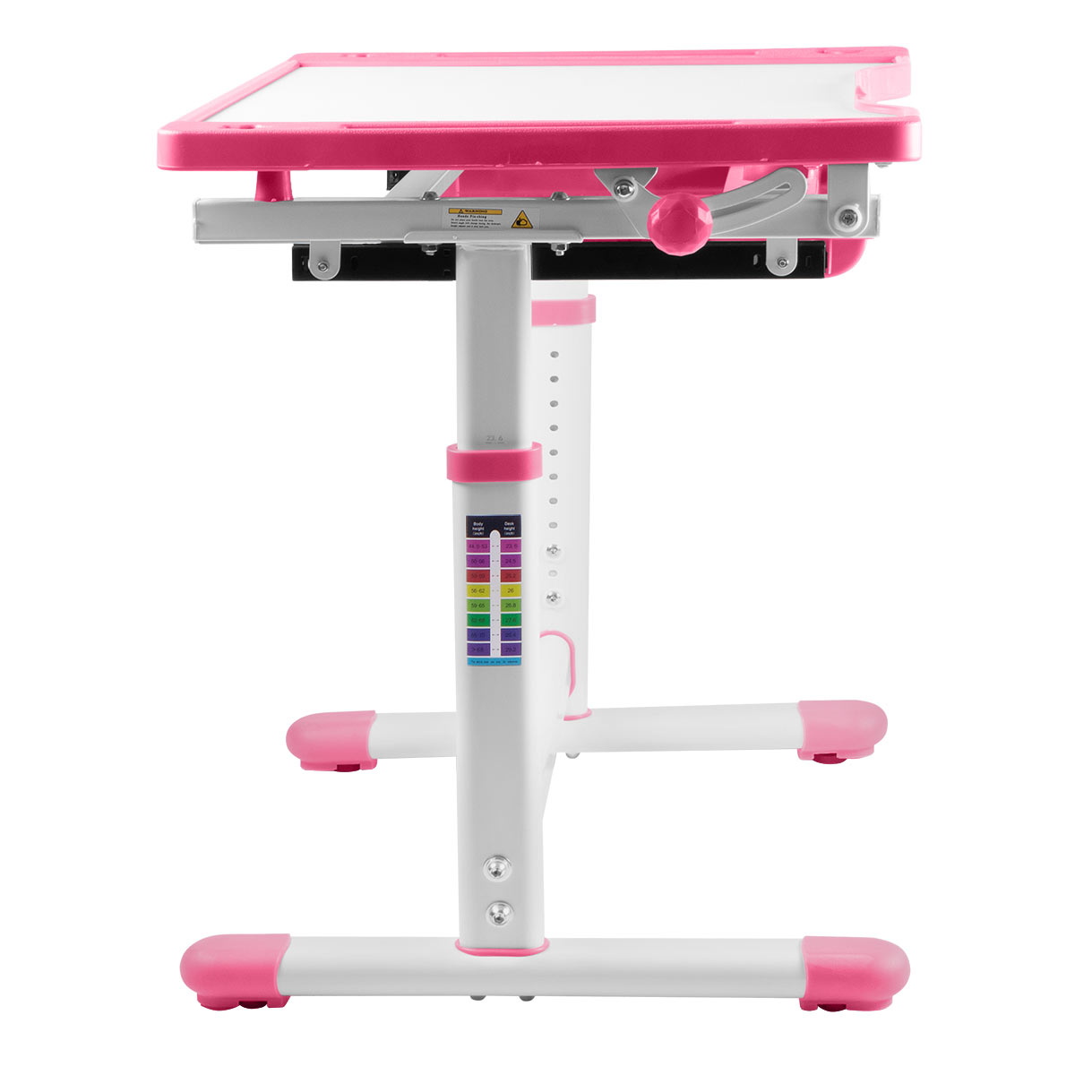 Комплект Kinderzen Arlekino парта + стул + выдвижной ящик розовый Комплект Kinderzen Arlekino парта + стул + выдвижной ящик розовый