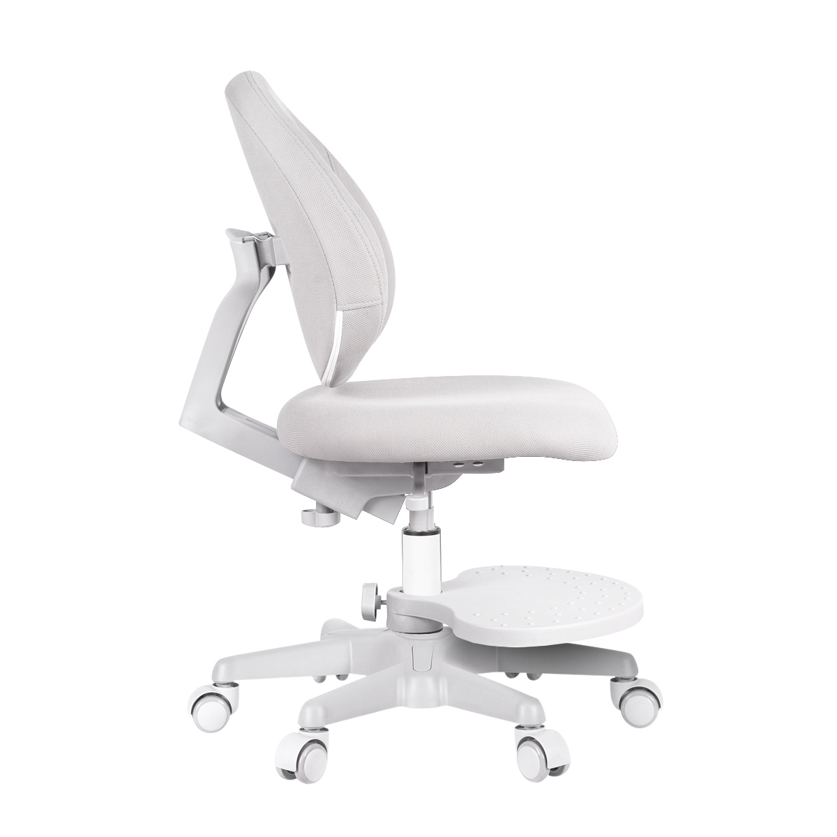 Детское кресло Anatomica Arriva с подставкой для ног серый