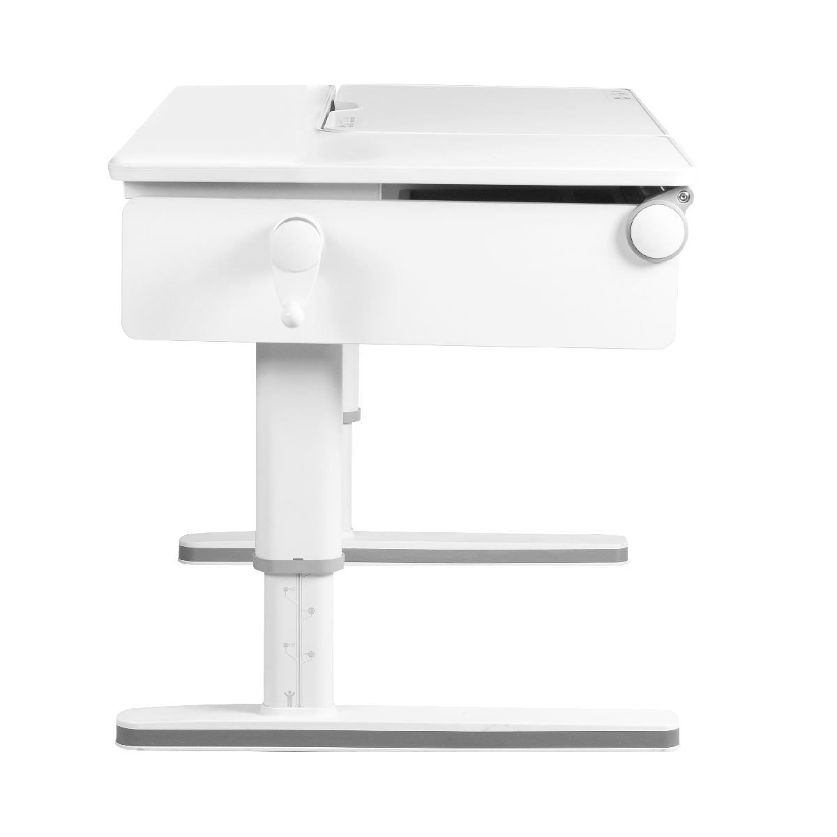 Детский стол Kinderzen Wunderkind Lite Multicolor белый серый/голубой/розовый