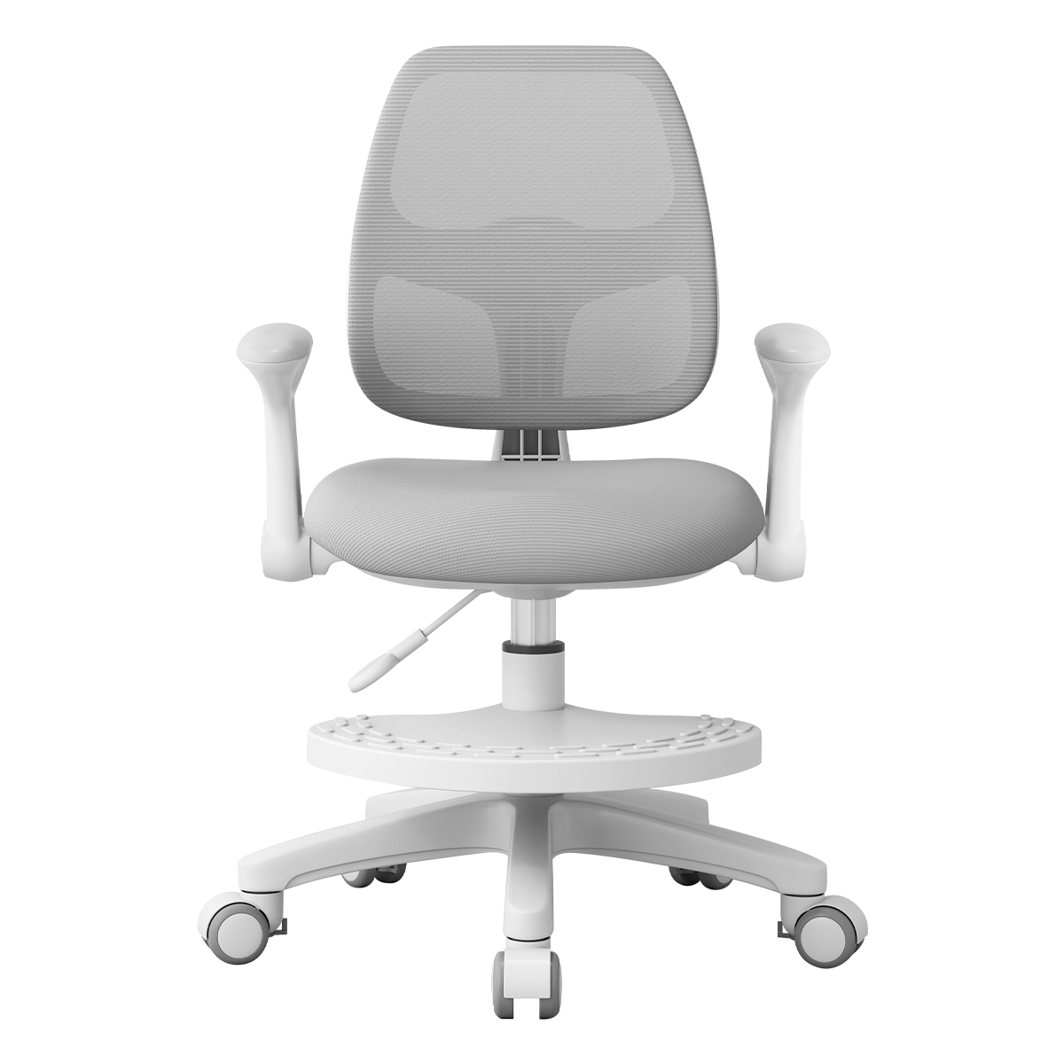 Детское кресло Anatomica Primera с подлокотниками серый